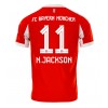 Bayern Munich Nicolas Jackson #11 Hjemmedrakt 2025-26 Kortermet